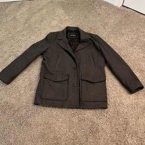 Mens gray Guess pea coat